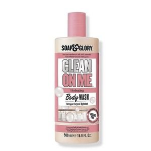 NEW Original Pink Clean On Me BODY WASH 16.9oz Bottle Soap w/ Body Lotion